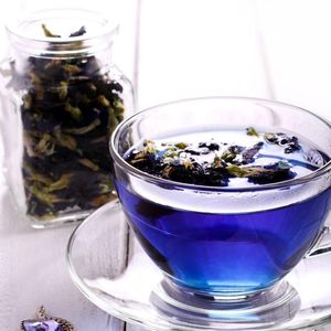 Vietnamese Butterfly Pea Flower <b>Tea</b> Blend with Lotus Seeds for Colorful Drinks, Desserts and Herbal Wellness Enjoyment - Product Image 4