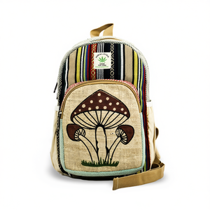 Sac à dos en coton et chanvre, alternative écologique et élégante - Product Image 2