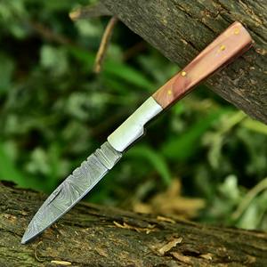 Couteaux pliants avec trou pour le pouce, ouverture manuelle facile, lame en acier durable pour les besoins quotidiens. - Product Image 3