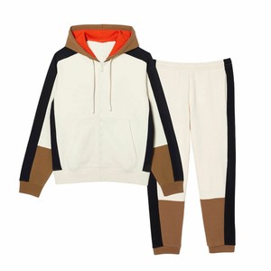 Men's <b>Tracksuits</b> Casual wear Regular Fit 100% Cotton Fleece Solid Color Full-Zip Hoodie Lining for Fitness Everyday Wear OEM ODM - Product Image 1