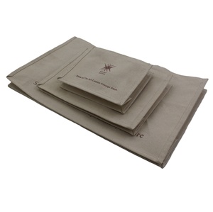 Sac fourre-tout en toile de coton laminée imperméable de forme rectangulaire avec logo personnalisé écologique, avec poignée en corde rembourrée - Product Image 4