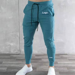 กางเกงวอร์มโลโก้แบบกำหนดเอง กางเกงจ็อกกิ้งสำหรับออกกำลังกาย ผ้าโพลีเอสเตอร์ กางเกงแทร็คสำหรับผู้ชาย - Product Image 1