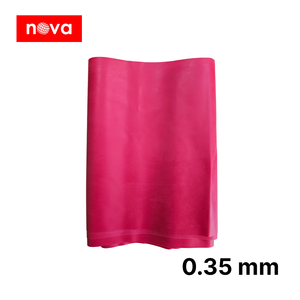 Bande de résistance en latex de caoutchouc naturel de Malaisie, excellente qualité, 1,5 m x 6 pouces, 0,35 mm, pour entraînement de force et fitness. - Product Image 1