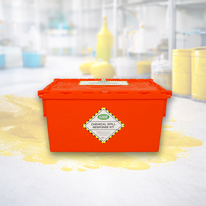 SABER Chemical Spill Response Kit 45L Heavy Duty Box 100% Polypropylene Eco-Friendly Absorbent Spill Control Set for Industrial - Product Image 2