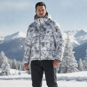 Chaqueta de Caza Profesional para Invierno, Ultra Cálida, Forrada de Forro Polar, Parka de Camuflaje Impermeable, Ropa Exterior para Hombre para Actividades al Aire Libre - Product Image 5