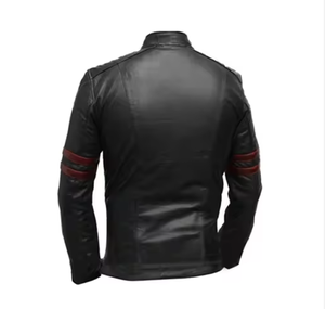 Chaqueta de Cuero para Hombre, Resistente al Viento, Diseño Moderno y Duradero - Product Image 2