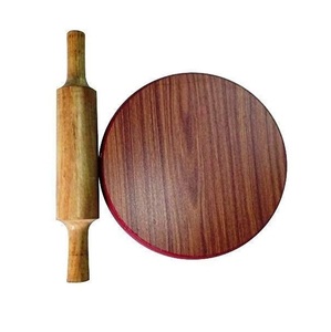Rouleau à pâtisserie en laiton impérial écologique de qualité supérieure avec planche à chakla pour roti, chapati, pâte à pâtisserie, pain, pizza et biscuits - Product Image 3