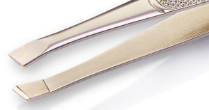 T-09 Nghia Kit de manucure et pédicure en acier inoxydable, type ciseaux, outil de beauté pour application de gel acrylique, pince à épiler pour sourcils, gris - Product Image 3