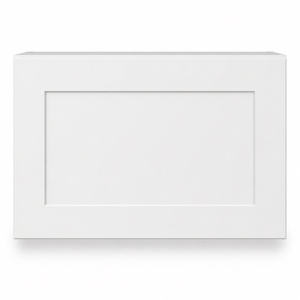 Gabinete de Cocina de Pared de 18 x 12 Pulgadas, Color Blanco, Estilo Shaker, RTA, Marca Privada, Fabricante OEM de Vietnam - Product Image 1