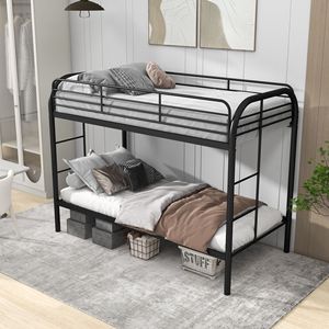 Letto a castello moderno in stile francese con contenitore per bambini - Product Image 3
