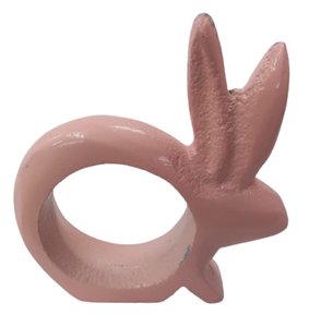 Anneau de serviette décoratif en métal en forme d'oreille de lapin doré, porte-serviettes pour table à manger, mariage, fête, restaurant, hôtel - Product Image 2