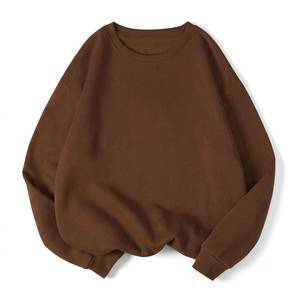 Sudadera Unisex con Cuello Redondo, Corte Regular, Forro Polar, Poliéster, Tallas Grandes, Transpirable, para Invierno, con Logotipo Frontal de AGNI INDUSTRY - Product Image 2