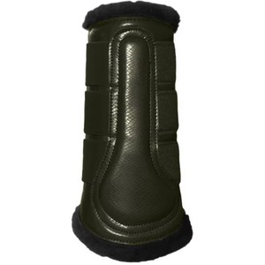 Hot Selling High Quality Custom Logo Cheap Price Leather Material Light Weight Horse Riding <b>Brushing</b> Horse Neoprene <b>Boots</b> - Product Image 2