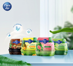 Ambientador en Gel Cítrico PURE AIR, Aroma de Lujo para el Hogar, Frescura Duradera, Directo de Fábrica, OEM, Eliminación de Olores, Cuidado del Aire del Hogar - Product Image 5