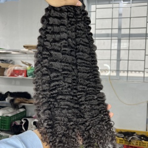 Extensiones de Cabello Remy Real, Liso, con Cutículas Intactas, Cabello Largo y Rizado Vietnamita y Brasileño, Colección Cloudy Hair de Fábrica - Product Image 2