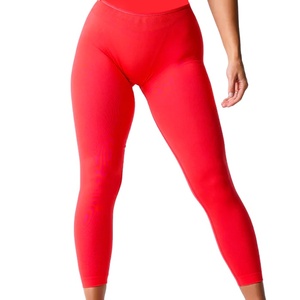 Leggings de yoga sans couture pour femmes, leggings de sport sans couture, vente en gros, fabrication au Pakistan, séchage rapide, haute élasticité, collants de course - Product Image 4