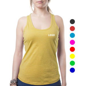 Camiseta deportiva sexy para mujer, con logo personalizado, de secado rápido, transpirable, para entrenamiento, yoga, ropa deportiva fresca. - Product Image 4