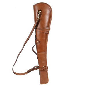 Durable Premium Quality Repellent Leather <b>Gun</b> Cover Convenient Carry Shooting <b>Case</b> for Big Game Hunting High Quality Holster - Product Image 1