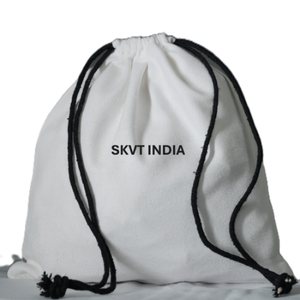 Custom Cotton <b>Drawstring</b> Backpack 100% Organic Cotton Lining Fashion Design 23L Capacity Personalized Logo for Travel Sports - Product Image 3