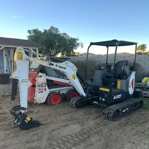 Mini-excavatrice Bobcat E20 abordable, 2 tonnes, hydraulique, sur chenilles, faible nombre d'heures, machine puissante et efficace pour les travaux de construction - Product Image 6