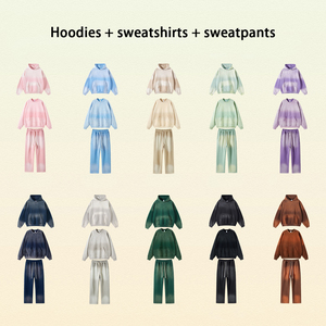 Sweat-shirt à capuche en coton pur pour homme, personnalisable avec logo OEM, coupe ample, décontracté, grande taille, streetwear, pull-over vierge - Product Image 4