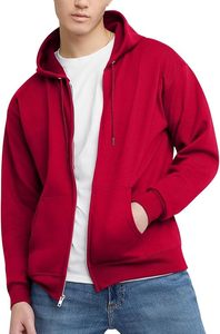 Sudadera con Capucha de Corte Regular, Fabricada con Cierre, 100% Algodón Felpa, Invierno, Impresión Digital, con Cuentas - Product Image 2