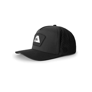 Factory Customized Quick Dry Golf Hats Laser Perforated Panels Three Tone Design Custom Silicone Patch Branding Injae Vina Golf - Product Image 3