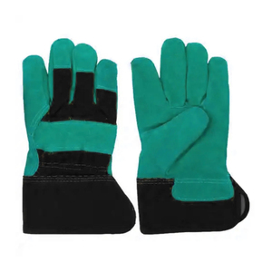 Guantes de Trabajo de Cuero en Oferta, Guantes Cortos de Cuero Resistentes al Calor, Guantes de Protección de Cuero con Servicio OEM - Product Image 5