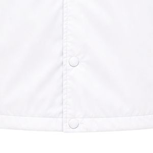 Chaqueta Deportiva Blanca con Logotipo Bordado, Chaqueta Cortavientos con Botones, Ropa Exterior Informal para Hombre y Mujer, para Deportes y Uso Diario - Product Image 3