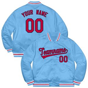 Chaqueta Varsity Personalizada NADRUB'S, sin Cuello, con Cierre, para Invierno, Unisex, para Deportes y Uso Casual, Poliéster/Algodón - Product Image 6