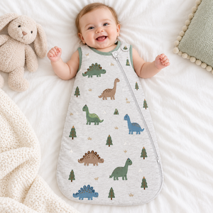 Wholesale Baby <b>Sleeping</b> <b>Bag</b> Soft Cotton Wearable Blanket Sleeveless Newborn Sleep Sack - Product Image 1