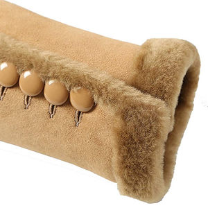 Veste en cuir véritable marron clair pour homme, modèle 2026, la plus vendue, en peau de mouton, 100 % haute qualité, vente en gros, faible MOQ, fausse fausse fourrure chauffante sur le devant - Product Image 5