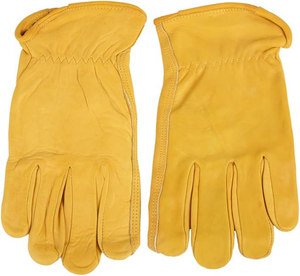 Gants de travail de sécurité en cuir pleine fleur de vachette de qualité supérieure, très résistants, personnalisables, pour conducteurs - Vente chaude - Product Image 2