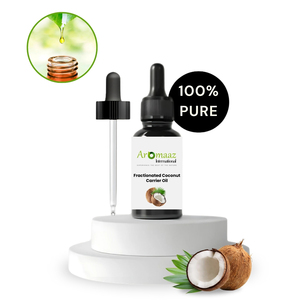 Huile de Coco Aromaaaz International 100% Pure Naturelle Pressée à Froid, Huile Végétale de Coco Fractionnée pour Soins de la Peau - Product Image 2