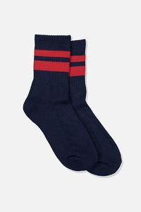 Chaussettes de sport en coton OEM Designer à faible MOQ, vente en gros, numéros 23, rayées blanches, athlétiques, montantes, personnalisables pour équipes, respirantes, pour le tennis - Product Image 4