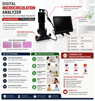 Microscopio Electrónico DigiLens DMX 980-1 con Aumento Total de 320x, Tubo Trinocular, Luz LED y Monitor de 8 Pulgadas