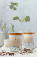 Échantillon de poudre de thé Wakokoro Uji Hojicha Hokage KAH1, design Wabi-Sabi en grès, 30g, outils pour matcha de Kyoto