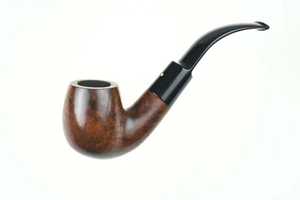 Pipe à tabac classique en bois de bruyère, différents embouts, couleur claire - Product Image 3