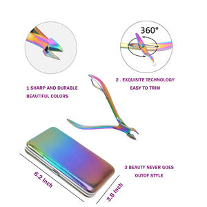 Kit professionnel de manucure et pédicure, kit de coupe-ongles en acier inoxydable, kits de beauté pour femmes en vente - Product Image 2