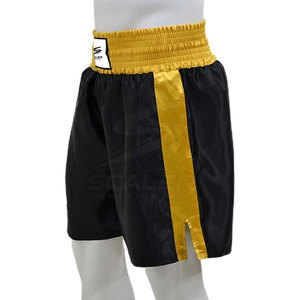 Vêtements d'entraînement haute performance 100% polyester, shorts de boxe pour athlètes, tissu respirant et léger pour les sports SCALER - Product Image 4