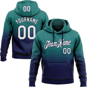 Sudadera con Capucha Personalizada Color Naranja Marino, Sudadera de Forro Polar para Hombre, Impresión por Sublimación con Nombre del Equipo, Ropa Deportiva - Product Image 3
