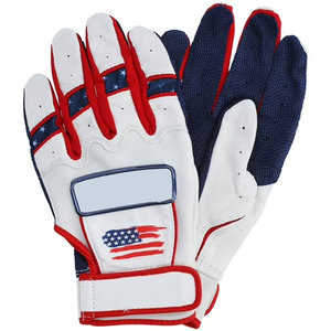 Guantes de béisbol para combate, guantes deportivos de dedo completo para adultos, guantes deportivos para exteriores con correas ajustables - Product Image 1