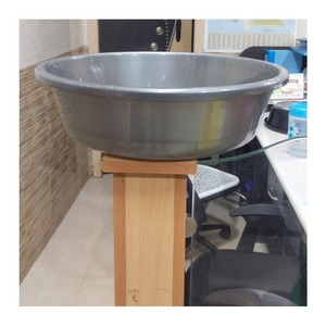 Paniers en plastique durables bassins de taille moyenne de 38cm pour les besoins de l'usine et de l'entrepôt - Product Image 1