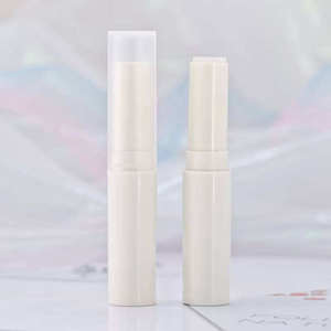 New Unalilia Cosmetic Container Luxury Empty Screw Cap Refillable Hot Stamping Factory Customized ABS Plastic Mini Lipstick Tube - Product Image 1