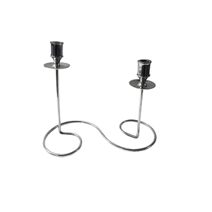 Candelabro de Metal con Acabado Antiguo de Aluminio Fundido, Portavelas de Alta Calidad para Mesa de Comedor, Decoración para Sala de Estar y Fiestas - Product Image 4