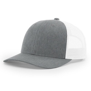 Factory Custom 6 Panel Snapback Blank <b>Plain</b> <b>Baseball</b> Black Trucker <b>Cap</b>, Mesh Trucker Hat - Product Image 3