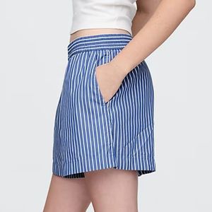 Shorts de Verano para Mujer, Estilo Casual Clásico, con Rayas, de Popelina, con Logotipo Personalizado, al por Mayor - Product Image 2