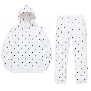 Pull à fermeture éclair 100% polyester pour hommes personnalisé sweat à capuche d'entraînement hiver extérieur survêtements d'entraînement ensembles de vêtements de sport de gymnastique pour - Product Image 2