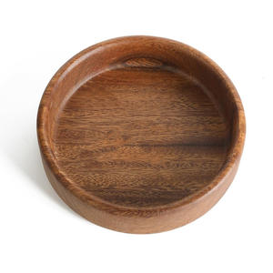 Premium <b>Walnut</b> Wood Serving Bowl Set Small Snacks & Charcuterie Bowl with Decorative Design for Rice & Dry Fruit Serving - Product Image 1
