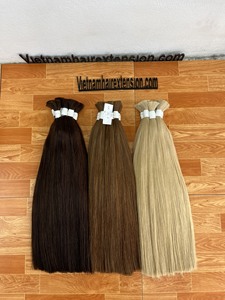 Extensions de cheveux raides Remy vietnamiens - 100% cheveux humains vierges, 100g, 8"-40" Vente en gros - Product Image 3